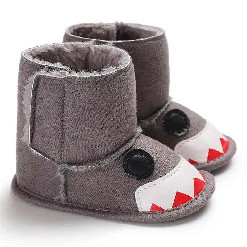 

Winter Snow Crib ShoesWarm Plush 0-2 Years Boy and Girl Prewalker Outdoor Baby Boots Toddler Moccasins Infant Shoes