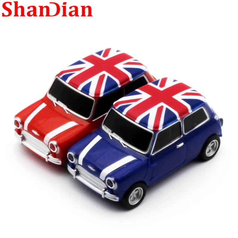 

SHANDIAN Car Model pendrive 4GB 8GB 16GB 32GB USB 2.0 USB Flash drive memory stick pen drive Gift U free shipping