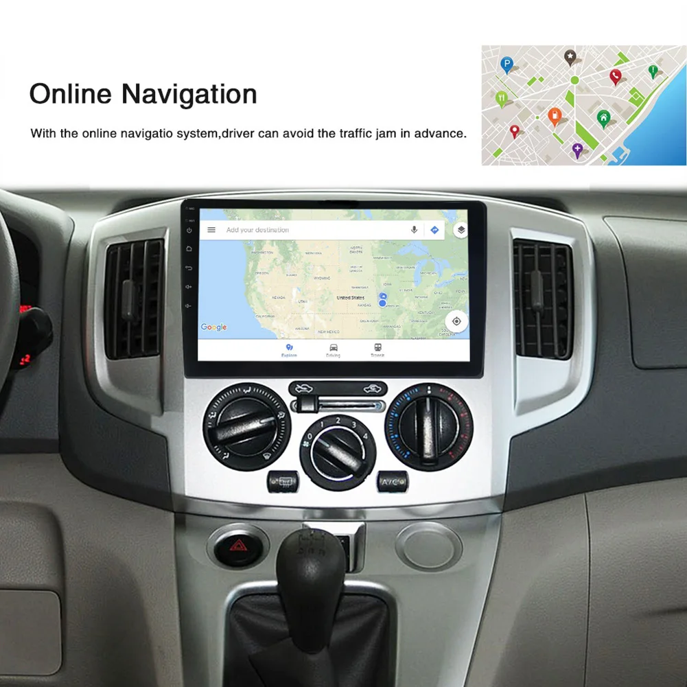 Android 9,1 автомобильный сенсорный экран gps навигация 10,1 дюймов Hd Автомобильный Mp5 мультимедийный автомобильный радиоприемник проигрыватель Wifi Bluetooth автомобильный gps MP5 плеер