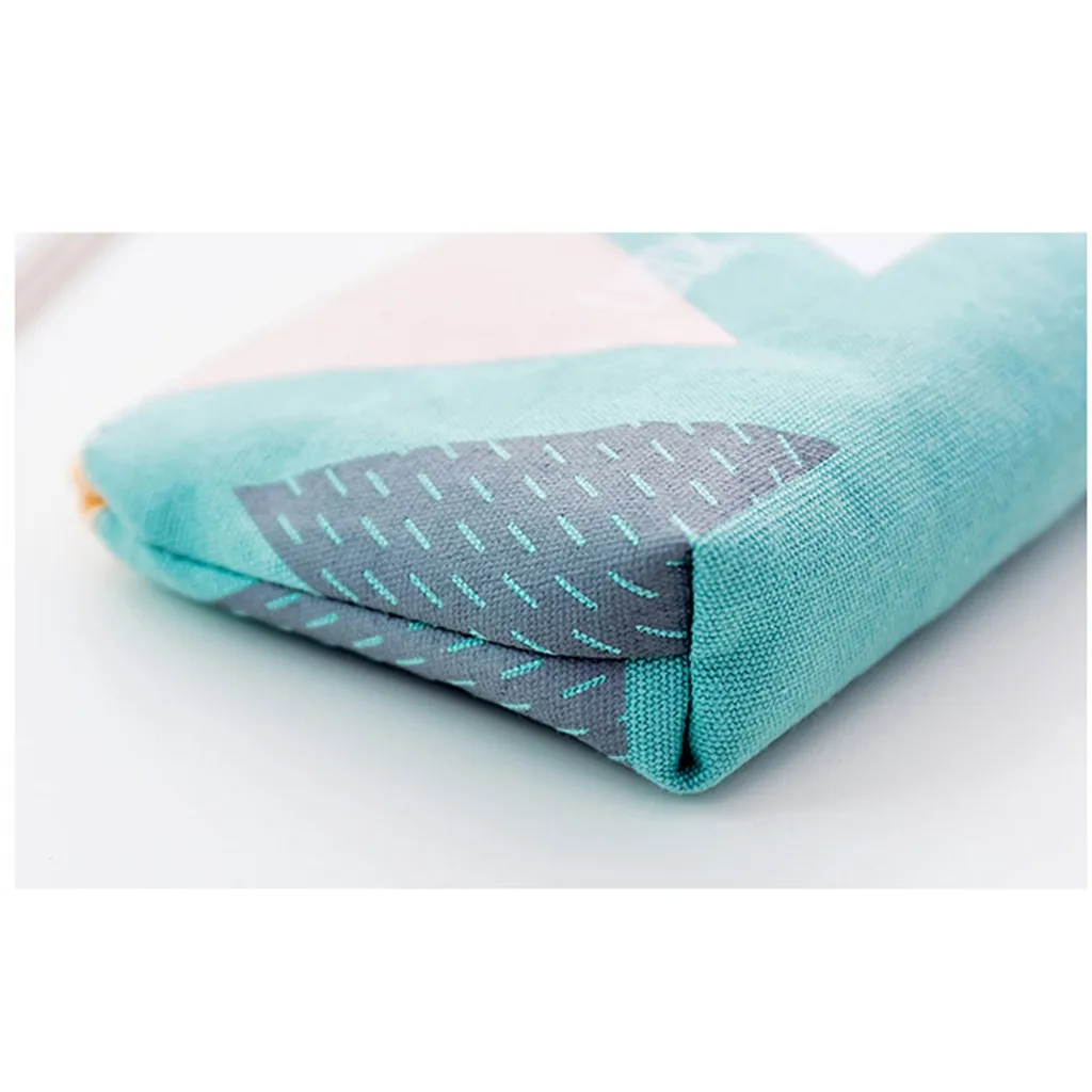 Модный кожаный брелок на молнии новый геометрический Кошелек для монет