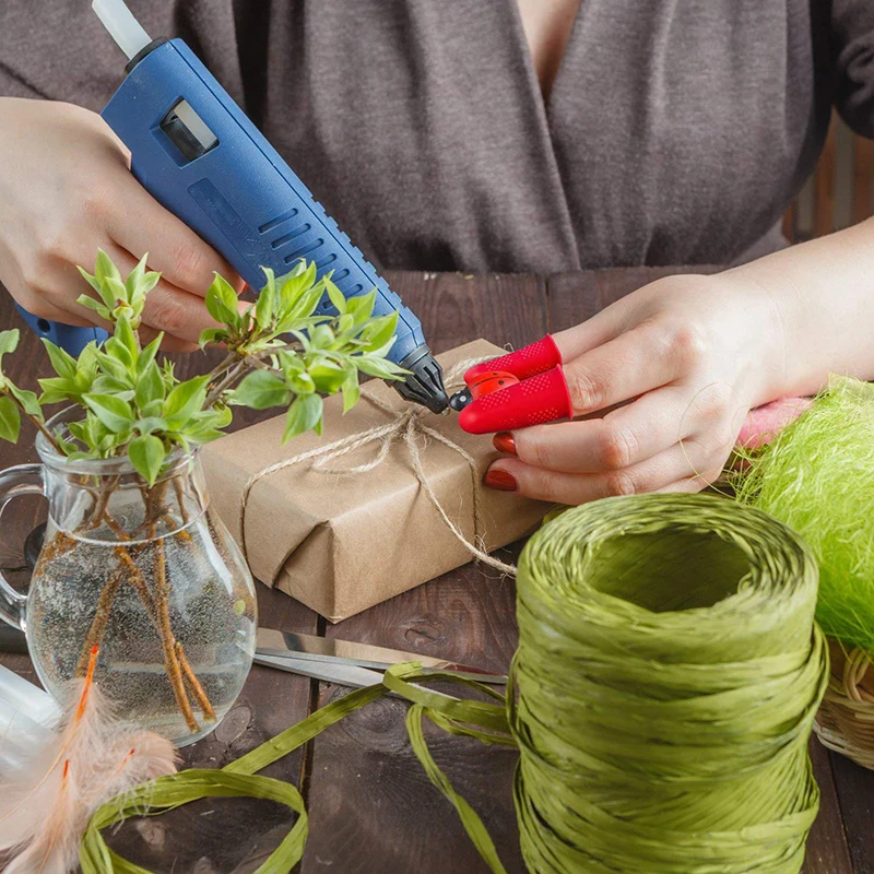 10 шт./партия силиконовые колпачки для клеевого пистолета |