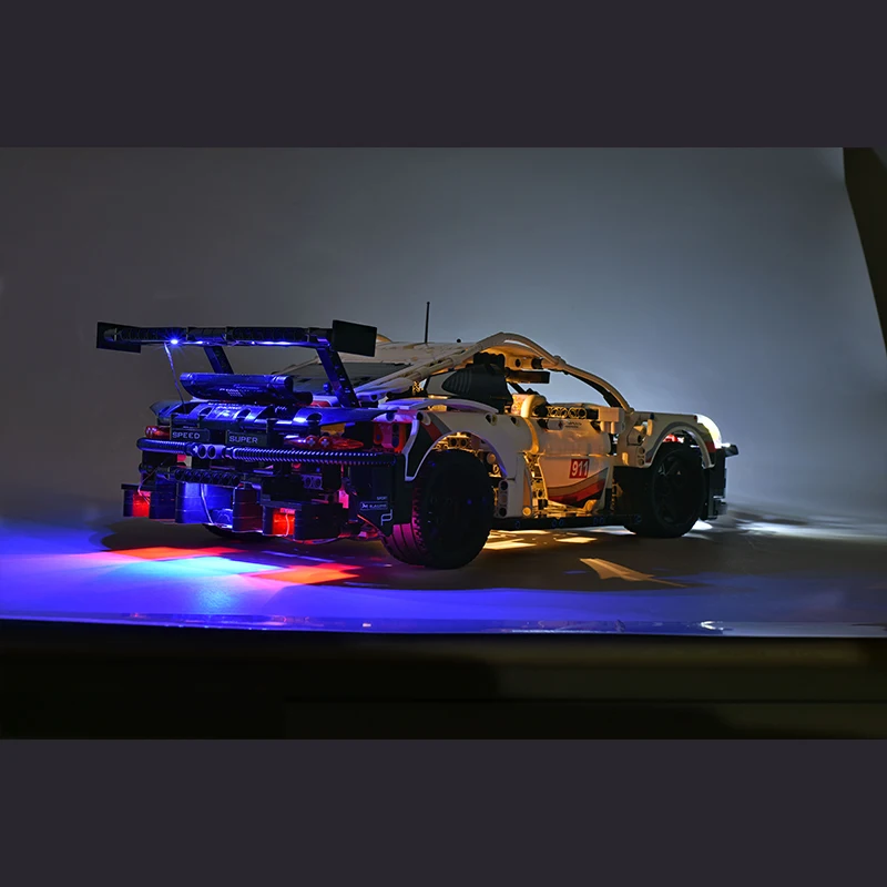 DIY светодиодный светильник ing комплект Строительные кирпичи игрушек классный