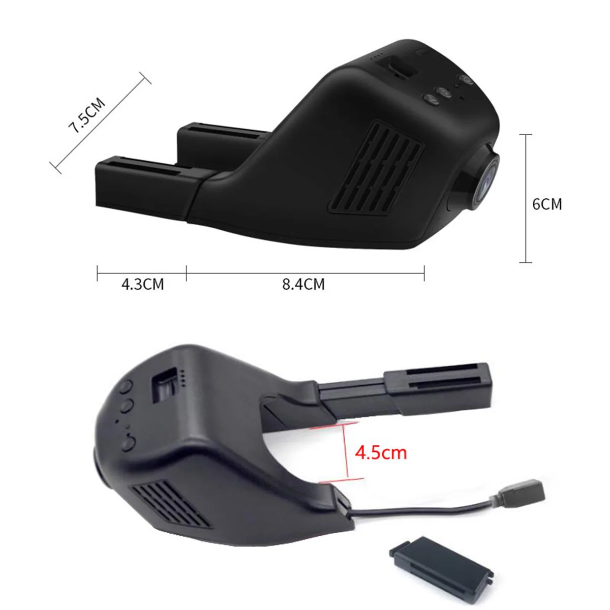 1080P WIFI Car DVR Hidden Camera Vehicle Video Recorder Dash Cam Night Vision G-Sensor iOS Android | Автомобили и мотоциклы