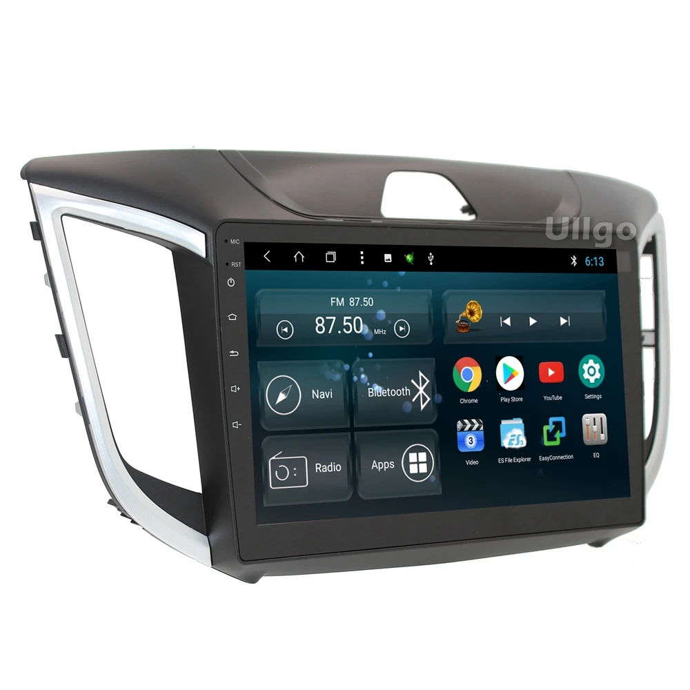 Автомагнитола 10 1 дюйма 4 Гб ОЗУ + 64 ПЗУ Android автомобильный DVD GPS для Hyundai Creta IX25