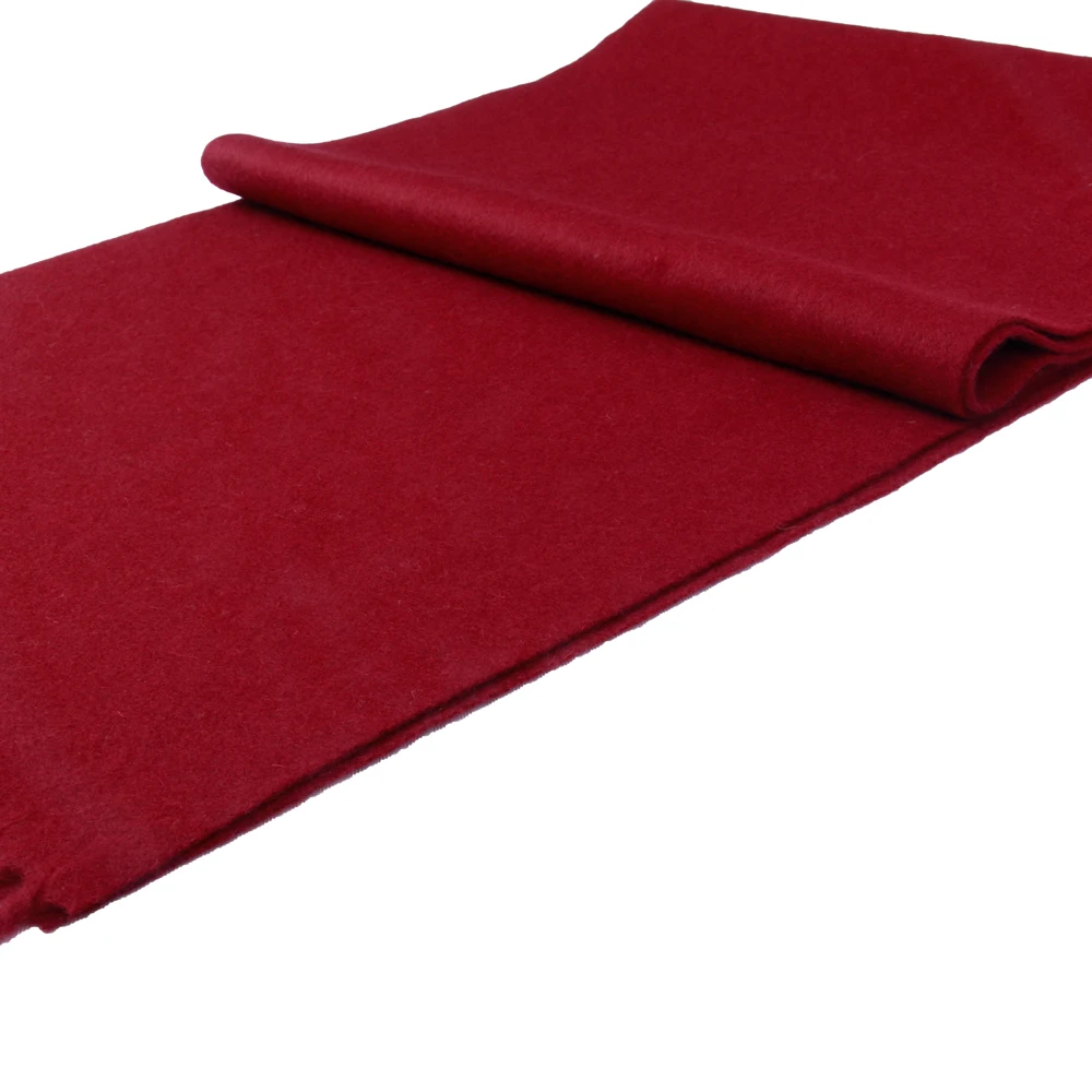 Luxury Cashmere Wool Scarf ,Warm Winter Men Scarves Burgundy Wool Scarves Comfortable Dark Red Fashion Design Casual Wear 2021