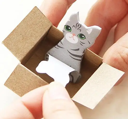 

Набор стикеров kawaii cat, 5 шт./лот, для заметок