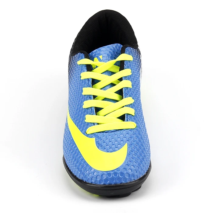 

Walked 401 Blue-Yellow E Halsaha Grass Male Football Sport Shoes