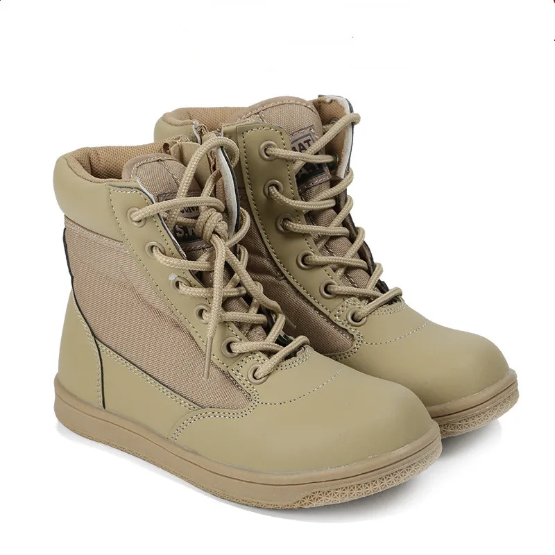 Детские летние лагеря тренировочные боевые тактические сапоги малыш Спорт на