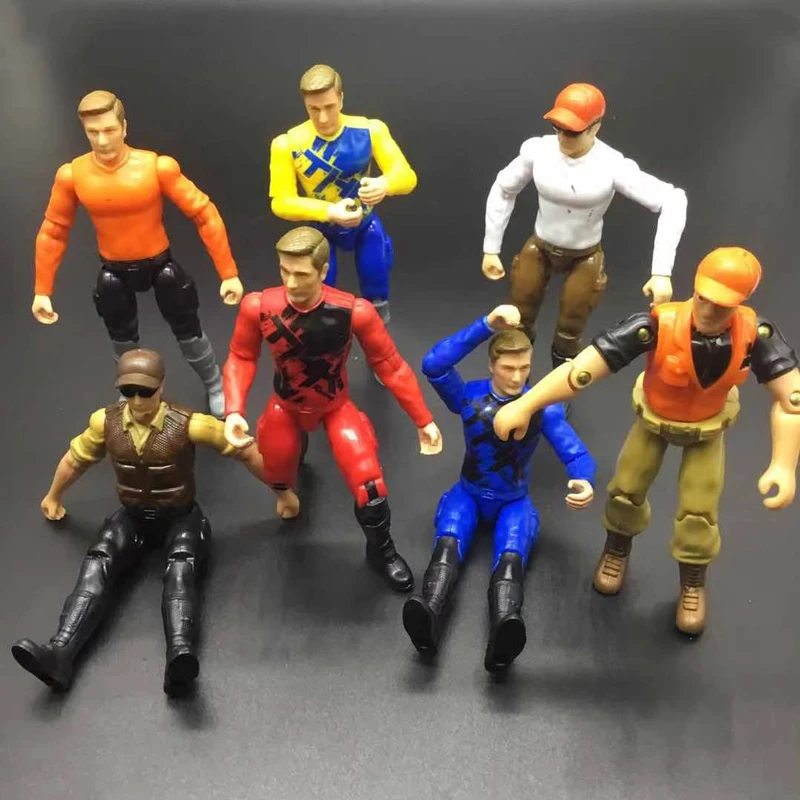 

10pcs American Solider Body Armor Action Figures Pack Military Model Collection Toy For Kid Child Adult