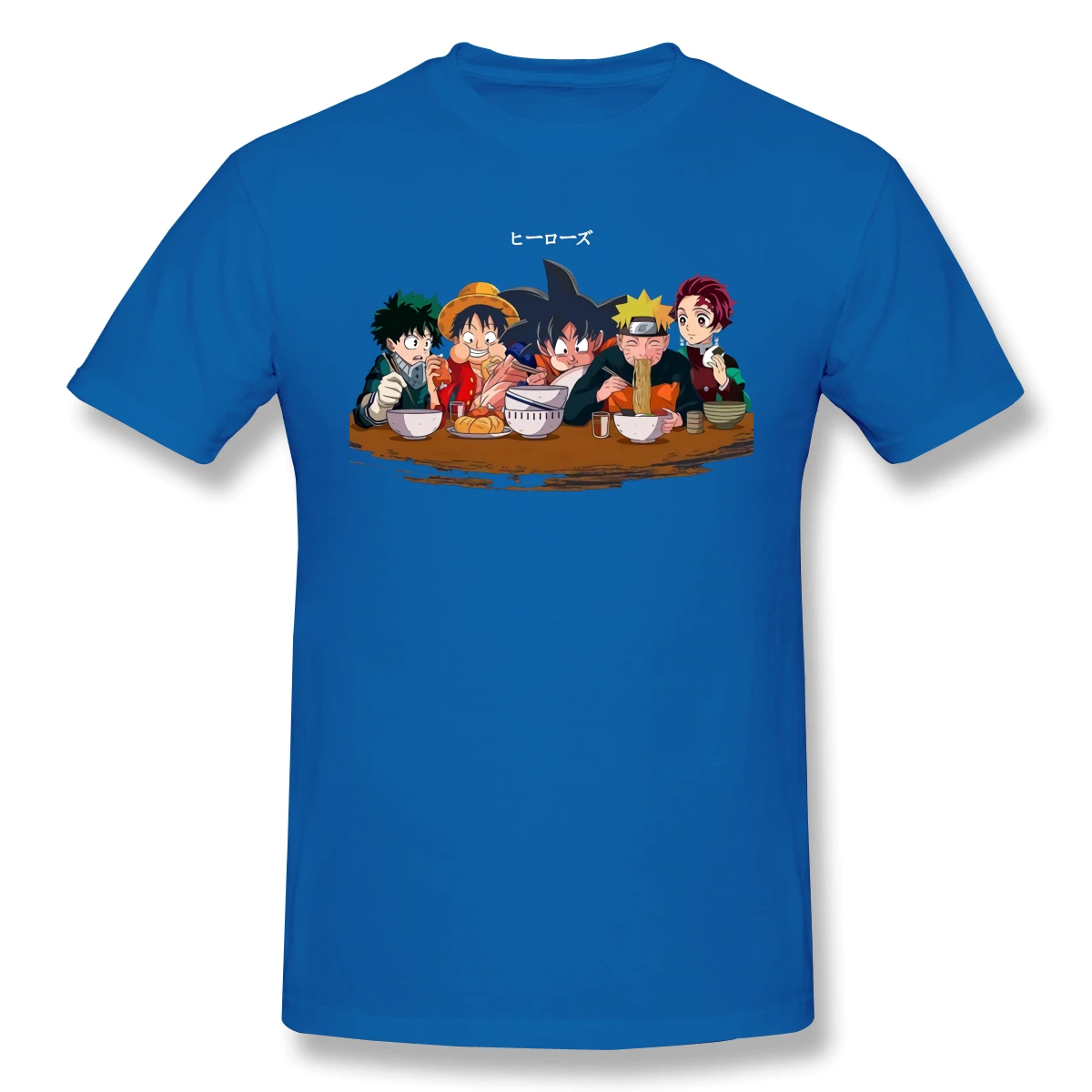 

HerosAnime Clothes Design add 100% Cotton Men T-Shirt