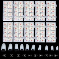 1 3 5 10 boxes fake nail tips false french nails extension acrylic half cover tip 500pcsbox artificial ballerina uv gel