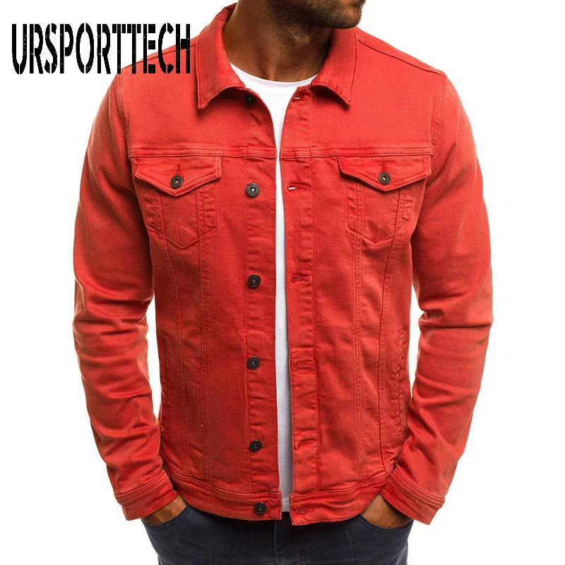 

2020 New Arrival Men Denim Jacket Plus Size High Quality Fashion Jeans Jackets Slim Casual Streetwear Vintage Men Jean Clothing