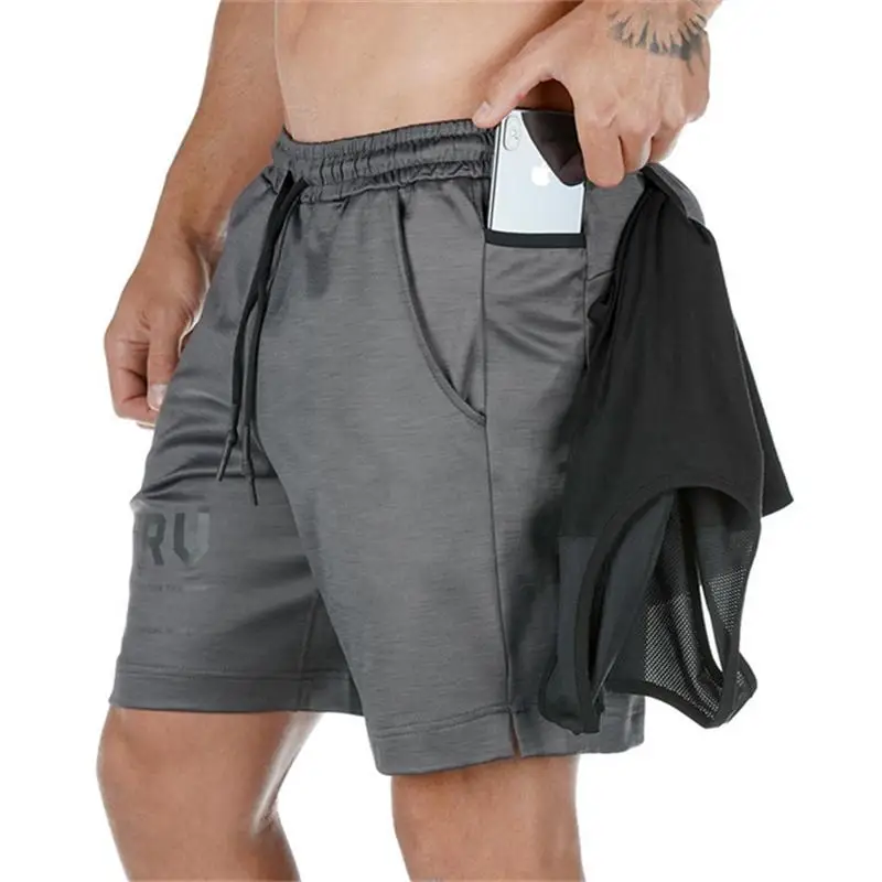 Утилита поле короткие 2019 Новая мужская для спортзала тренировочная молния