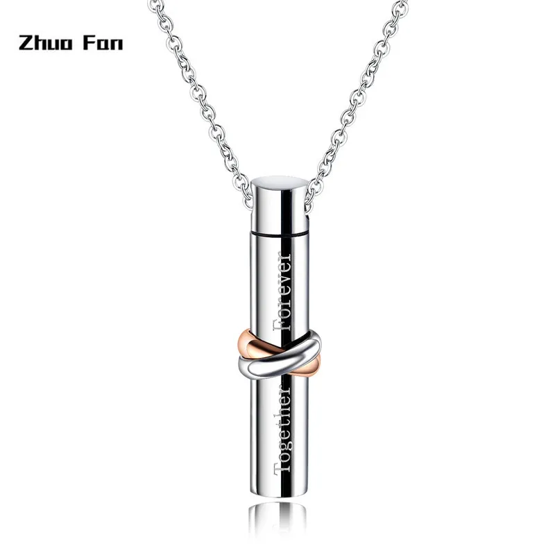 Оригинальные ювелирные изделия из нержавеющей стали с надписями знака