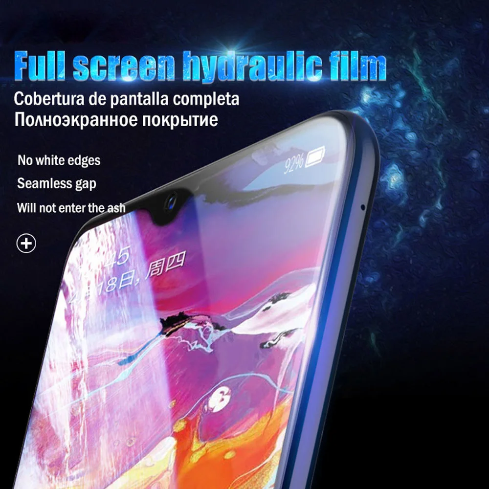 10D Hydrogel Film for Xiaomi Redmi Note 10 8 7 9S 9 Pro 11S 10S Screen Protector Xiaomi Mi 10 Pro 11 Lite Protective Not Glass