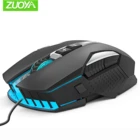 Игровая мышь ZUOYA, проводная оптическая компьютерная мышь с регулируемым DPI светодиодный кой, для ноутбука, ПК, профессиональных геймеров
