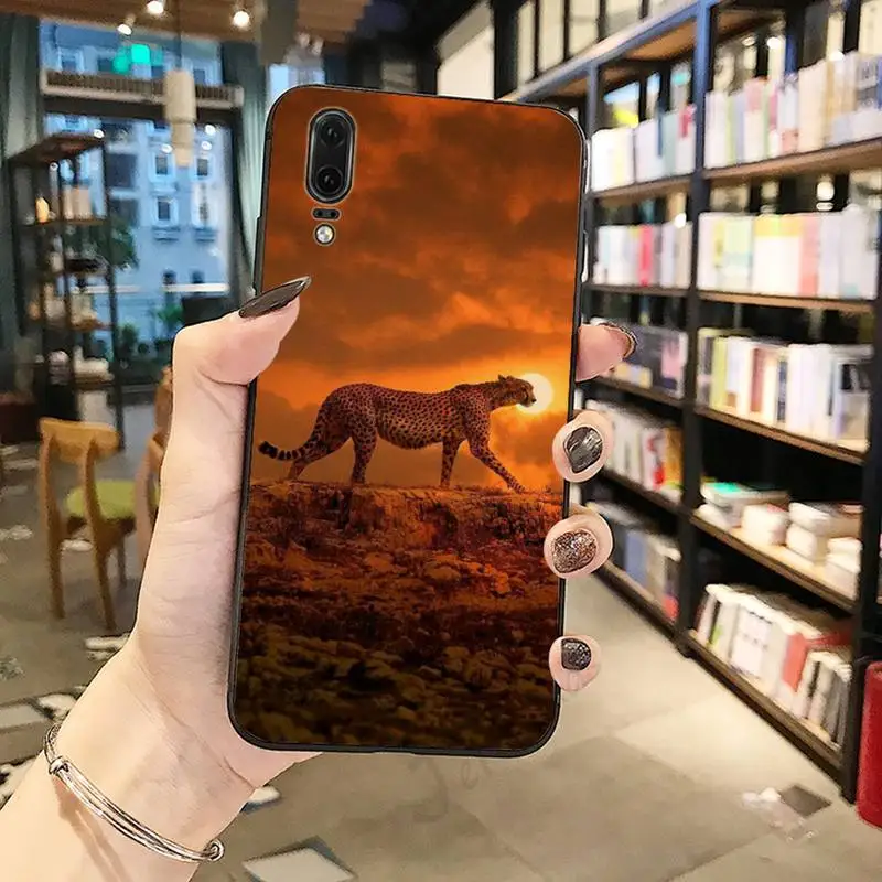 

Animal leopard aesthetics Phone Case For Huawei honor Mate P 10 20 30 40 Pro 10i 9 10 20 8 x Lite