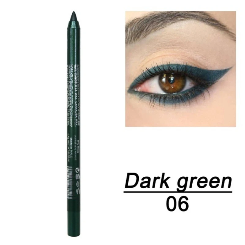 

DNM 14 Color Matte Eyeliner Pencil Pearlescent Long-lasting Eyeliner Pen Waterproof Non-smudge Women Fashion Eye Makeup TSLM1