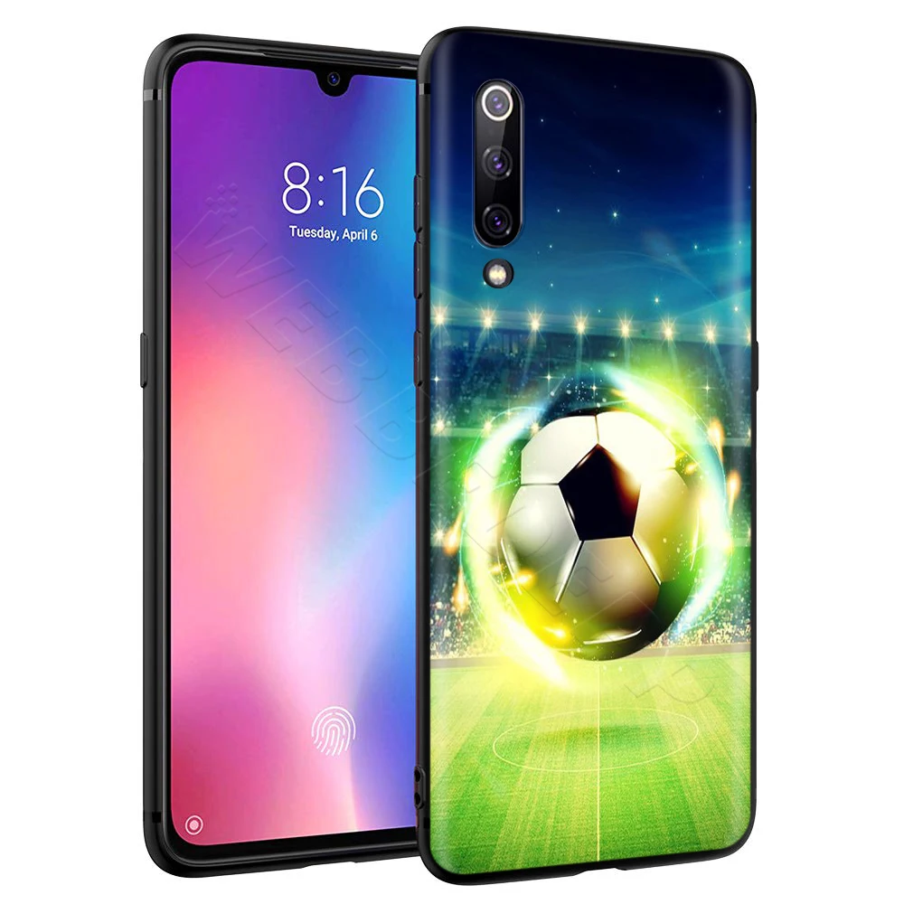Футбол спортивный чехол для Xiaomi Redmi 4A 4X5 5A 6 6A 7 7A S2 Примечание Go K20 Pro Plus премьер-8 T