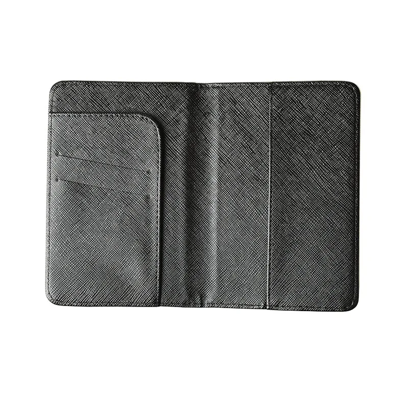 Обложка для паспорта HEQUN Starfleet черная из искусственной кожи с рчид блокировкой