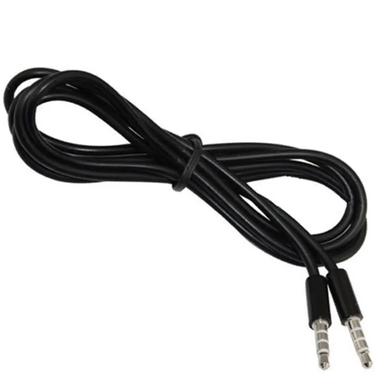 

3.5mm 4 Pole M to M Record Car aux Audio Cord connect cable 3Ft 1.0M