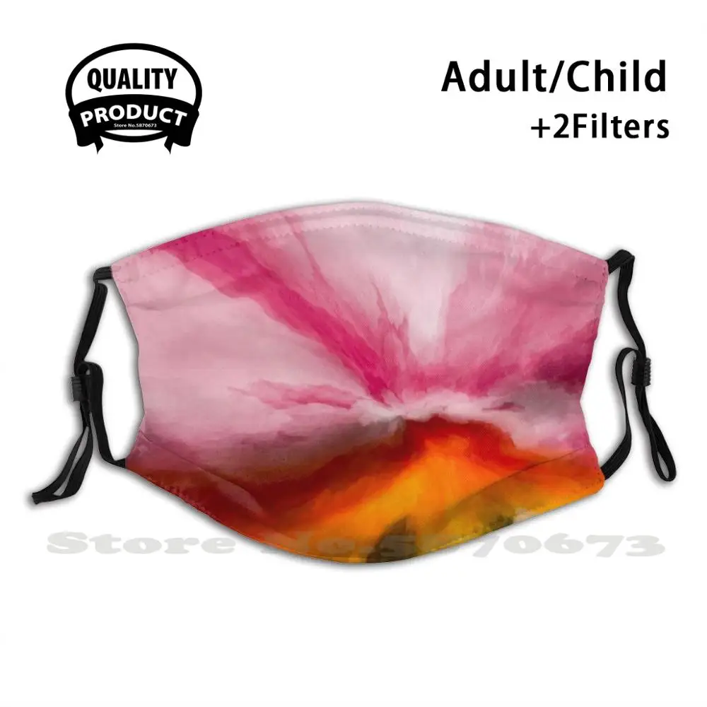 

Абстрактные противопылевые маски с инвертированным пламенем для мужчин женщин мужчин детей девочек мальчиков подростков розовые ультрафиолетовые Золотые желтые абстрактное искусство
