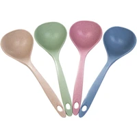 high quality soup spoon deepen thickened large capacity tablespoon kitchen cooking tool for sauce broth gravy big spoon long b