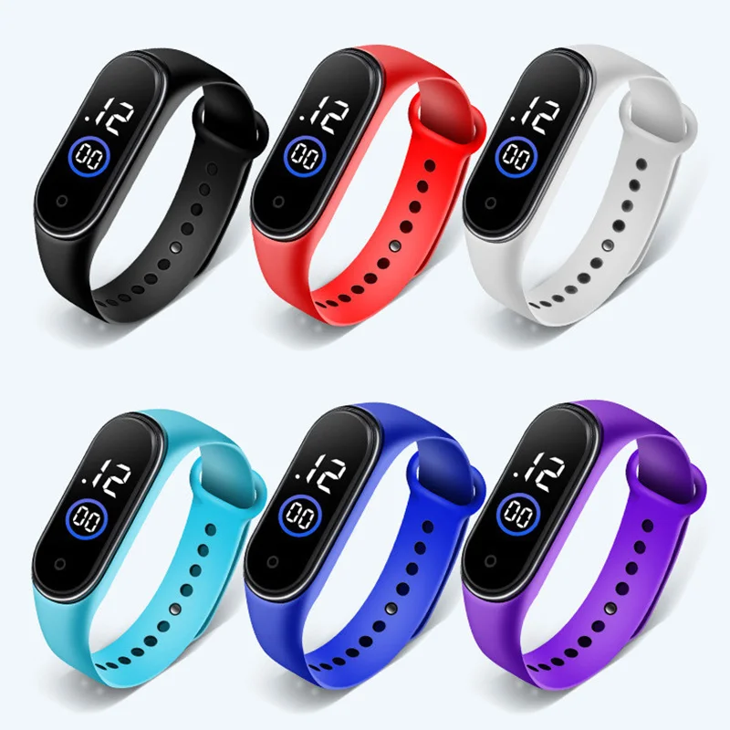 

Waterproof Children Boys Girls Digital LED Quartz Alarm Date Sports Wrist Watch Hot Sales Sport Watches Laosibin