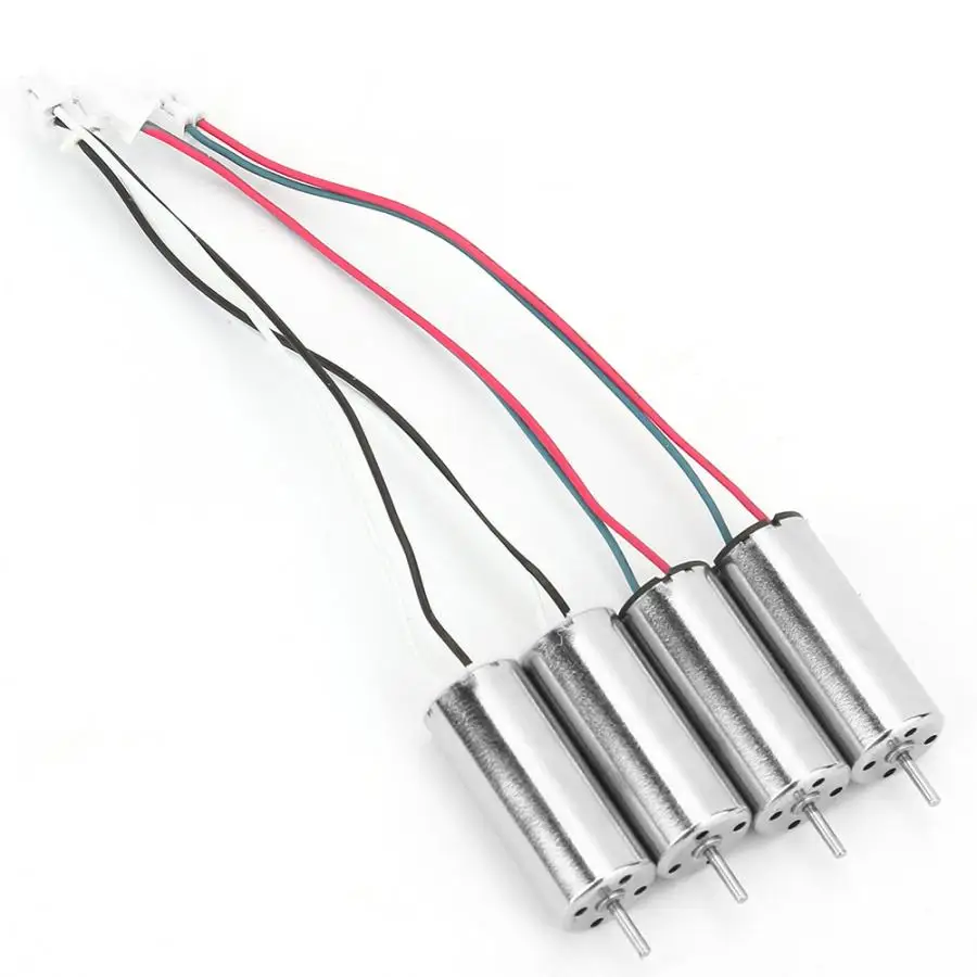 4 шт. высокая скорость низкая потребляемая безсердечная двигатель 44000 об/мин DIY