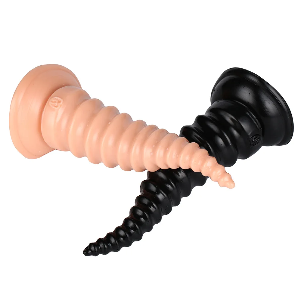 Huge Anal Plug Big Thread Dildo Sex Toys for Women Lesbian Masturbator Anus Massage Expansion Fake Dick Gay Man | Красота и здоровье