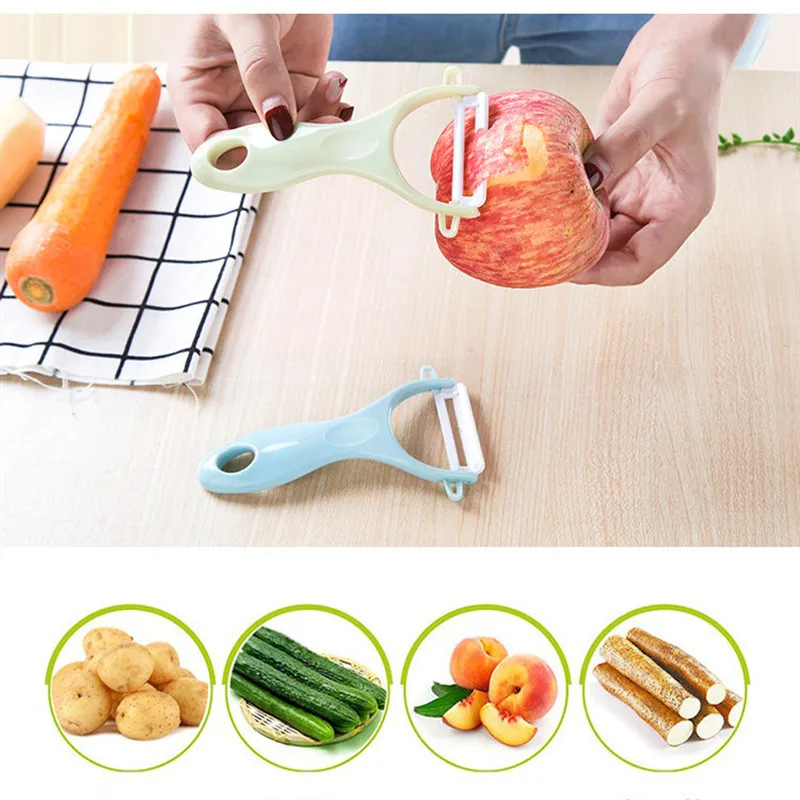 1 шт. креативная Керамическая овощечистка практические мульти-функциональный