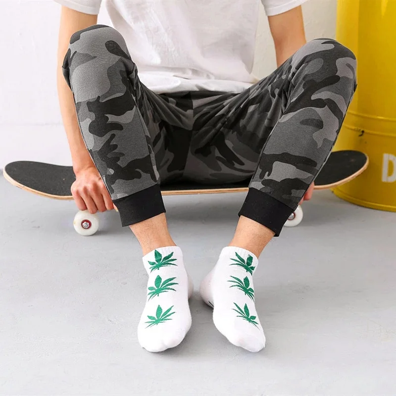 Мужские носки Dreamlikelin в стиле Харадзюку хлопковые до щиколотки хип хоп для