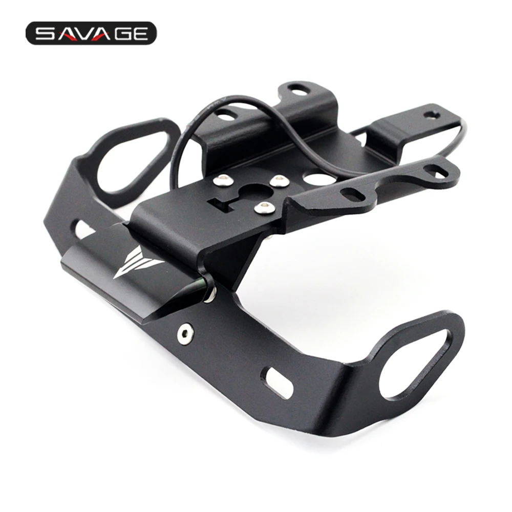 Держатель номерного знака СВЕТОДИОДНЫЙ Фонарь указателя поворота для YAMAHA MT 07 FZ