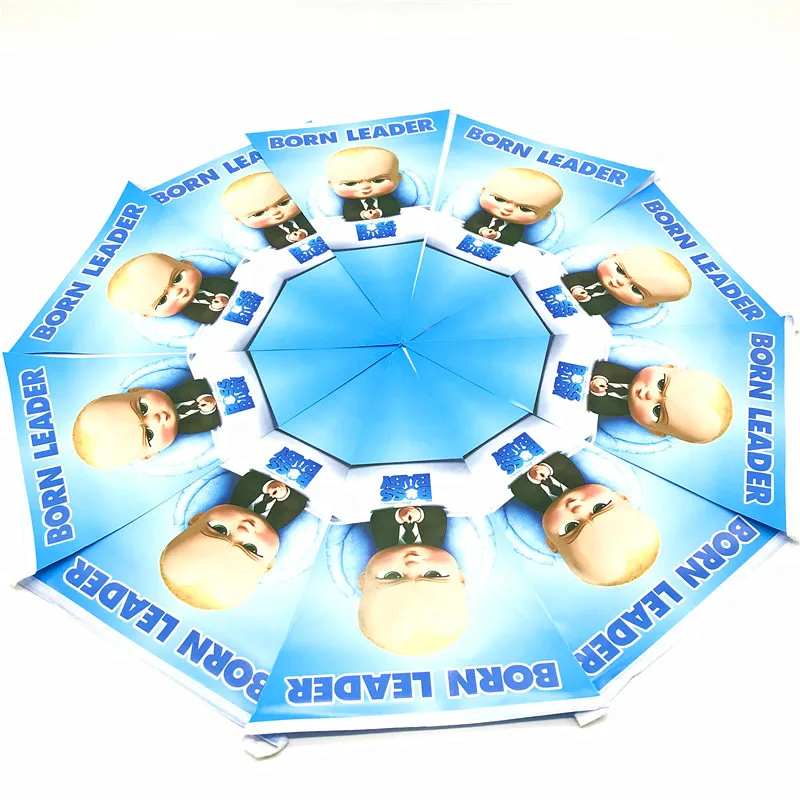 

40pcs/80Pcs New Disney Baby Boss Movies Birthday Party Supplies Paper Cups Plates Popcorn Boxes Banner For Kids Party Decoration