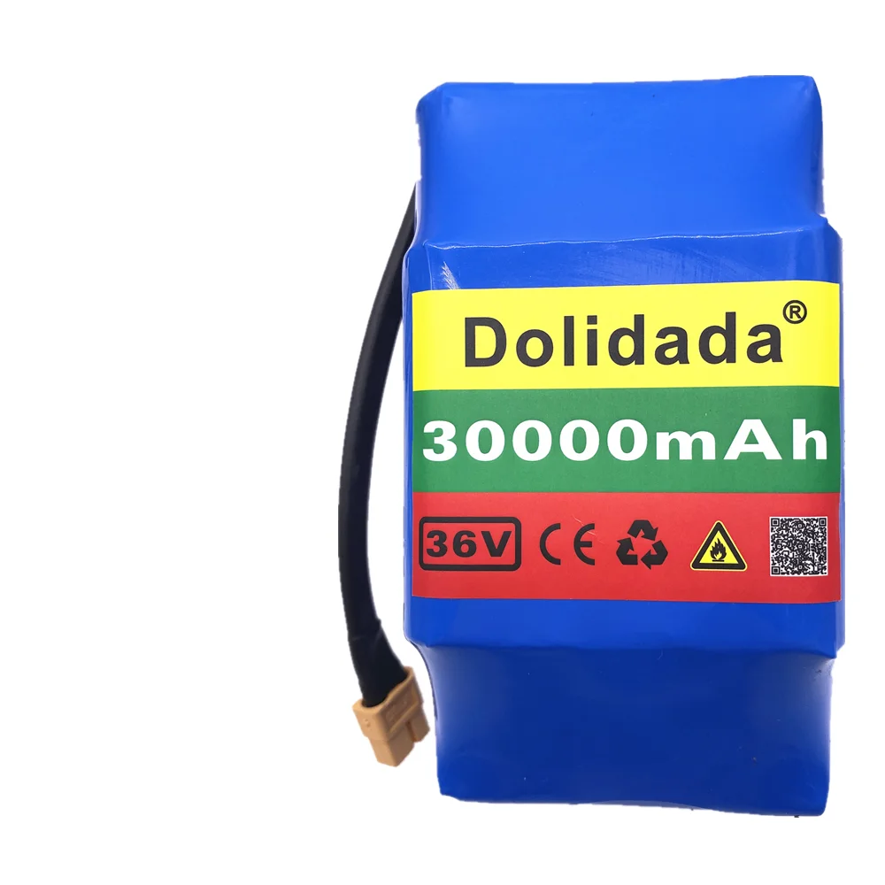 New in 2021 10S2P 36V Rechargeable Lithium-ion Battery 30000mAh Pack for Electric Self-hoverboard Suction Unicycle | Электроника
