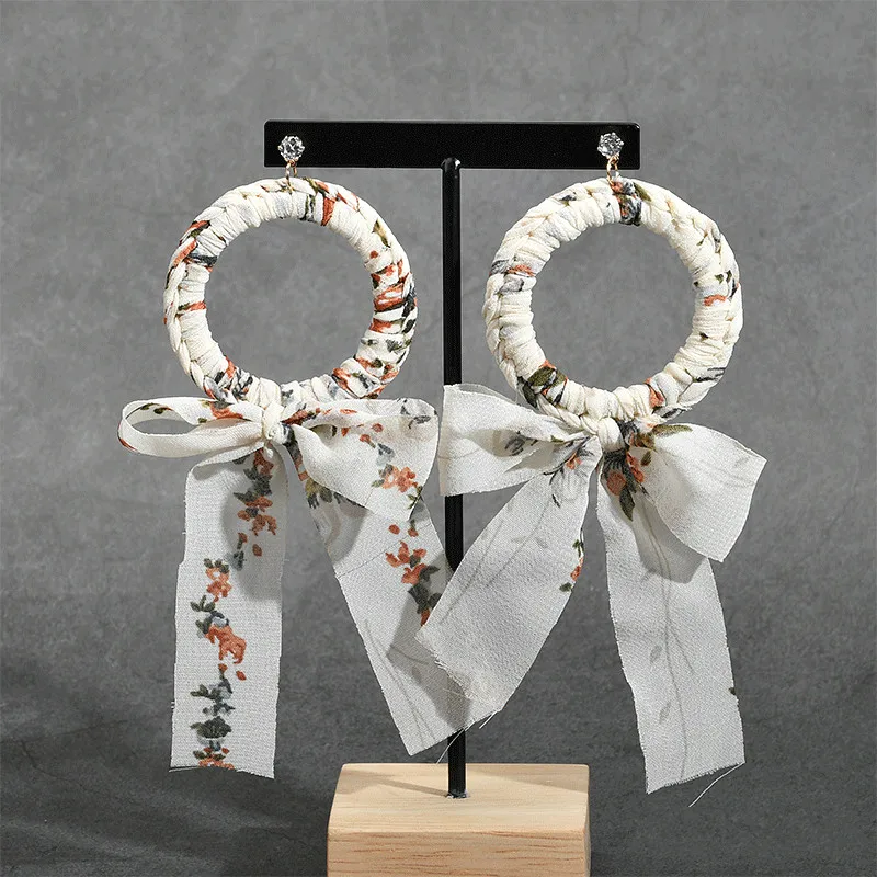 Аксессуары сделай сам корейский тканевый шифоновый галстук бабочка круг