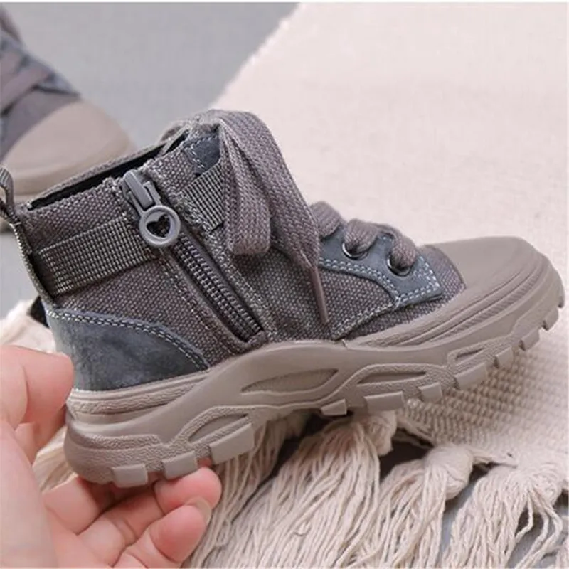 2019 детские ботинки для мальчиков зимняя водонепроницаемая обувь из натуральной