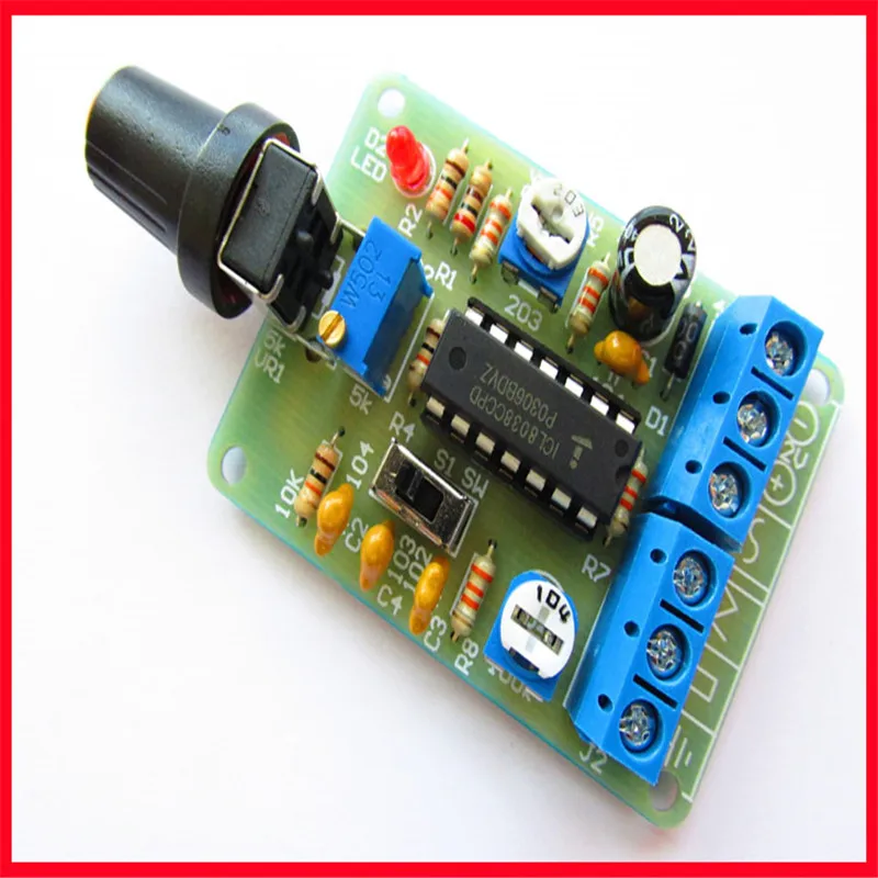

ICL8038 Function Waveform Generator Parts Simple Signal Sine/Triangle/Square Wave Production Kit