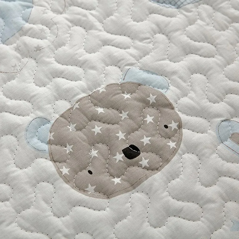 Мультяшный Спортивный Коврик для ребенка хлопковый детский ползающий коврик