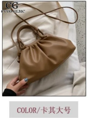 

Cvo Glmc Bag With Shoulder Handle Design Small PU Leather Crossbody Bags For Women 2021 Summer Elegant Shoulder Handbags