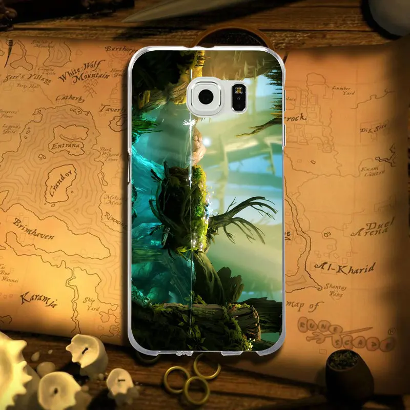 Тонкие мягкие чехлы Ori и The Blind лесной для samsung Galaxy Note 2 3 5 8 9 S2 S3 S5 Mini S6 S7 S8 S9 S10 Edge Plus Lite
