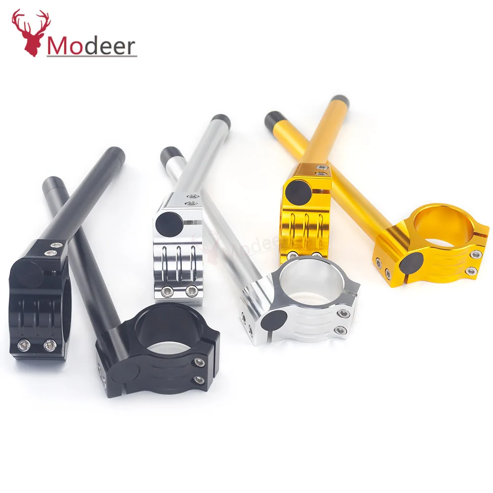 Регулируемая CNC Велосипедная вилка 50 мм зажим для руля разделенная ручка кафе