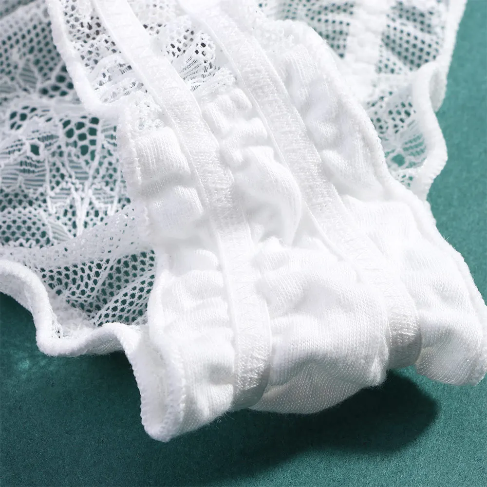 Трусики-стринги женские кружевные прозрачные дышащие бесшовные | Тематическая