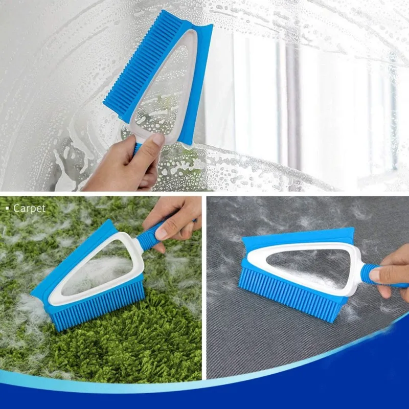 

Pet Hair Cleaning Scraper Dust Cleaning Brush Portable Lint Remover Pet Hair Remover Brush Fabric Shaver Brush Tool