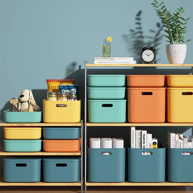 Waterproof Storage Boxes Toys Snack Clothes Socks Sundries Organizers Home Bedroom Closet Cosmetics Laundry Large Basket | Дом и сад