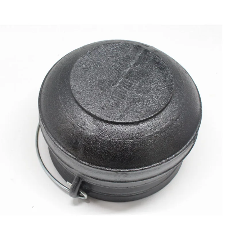 1/2 л Южная Африка # чугунная кастрюля Potjet подвесная для тушения с крышкой кемпинга