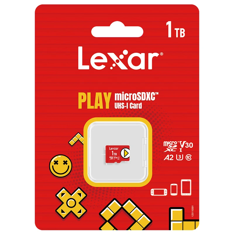 Карта памяти Lexar A2 U3 Micro SD 1 ТБ SDXC | Компьютеры и офис