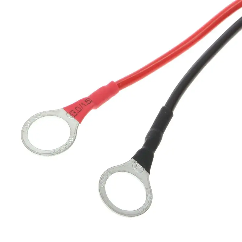 12V зарядное устройство для мотоцикла клеммное кольцо соединительный кабель
