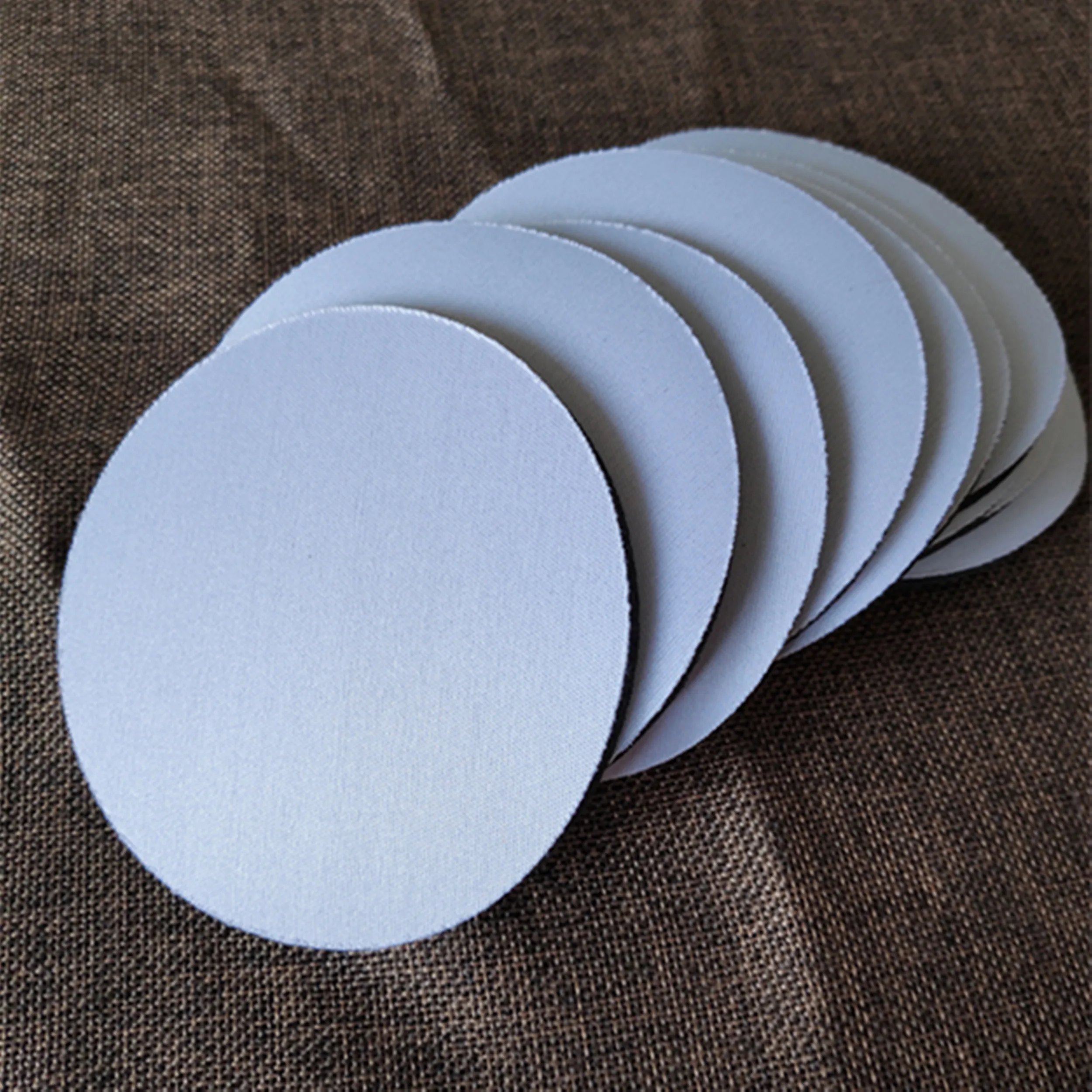 

200pc/lot 10*10*0.5cm Blank Sublimation Pads High Quality DIY Printing Transfer Mug cup Pad