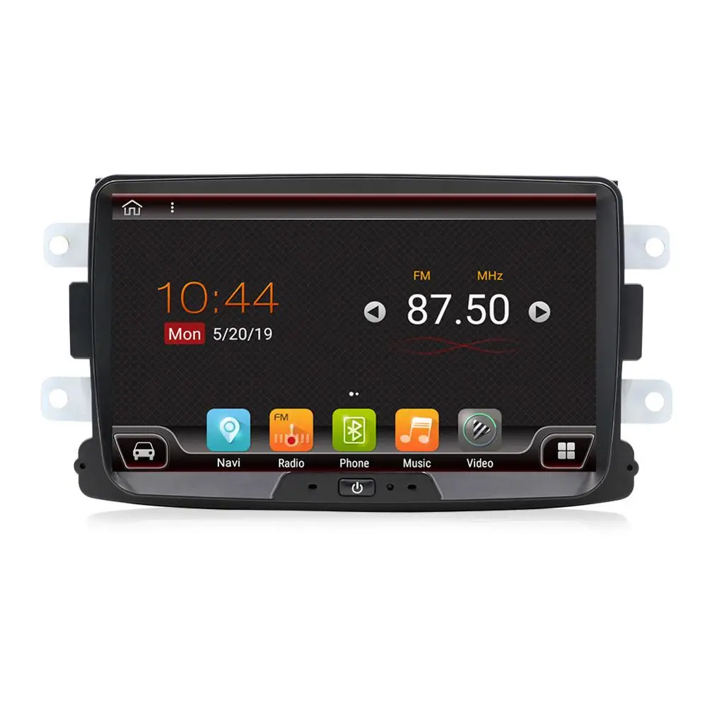 

KLYDE 8" 1 Din Android 10.0 Car Radio For Renault Duster 2010- Car Audio Stereo 1024*600 Multimedia Player 4 Core